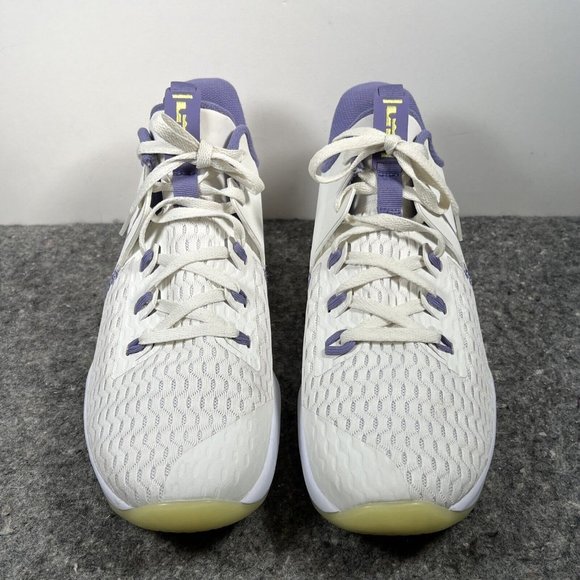 Nike LeBron Witness V5 Summit White Bronze Purple Sz 12.5 CQ9380-102 Basketball - Picture 13 of 16